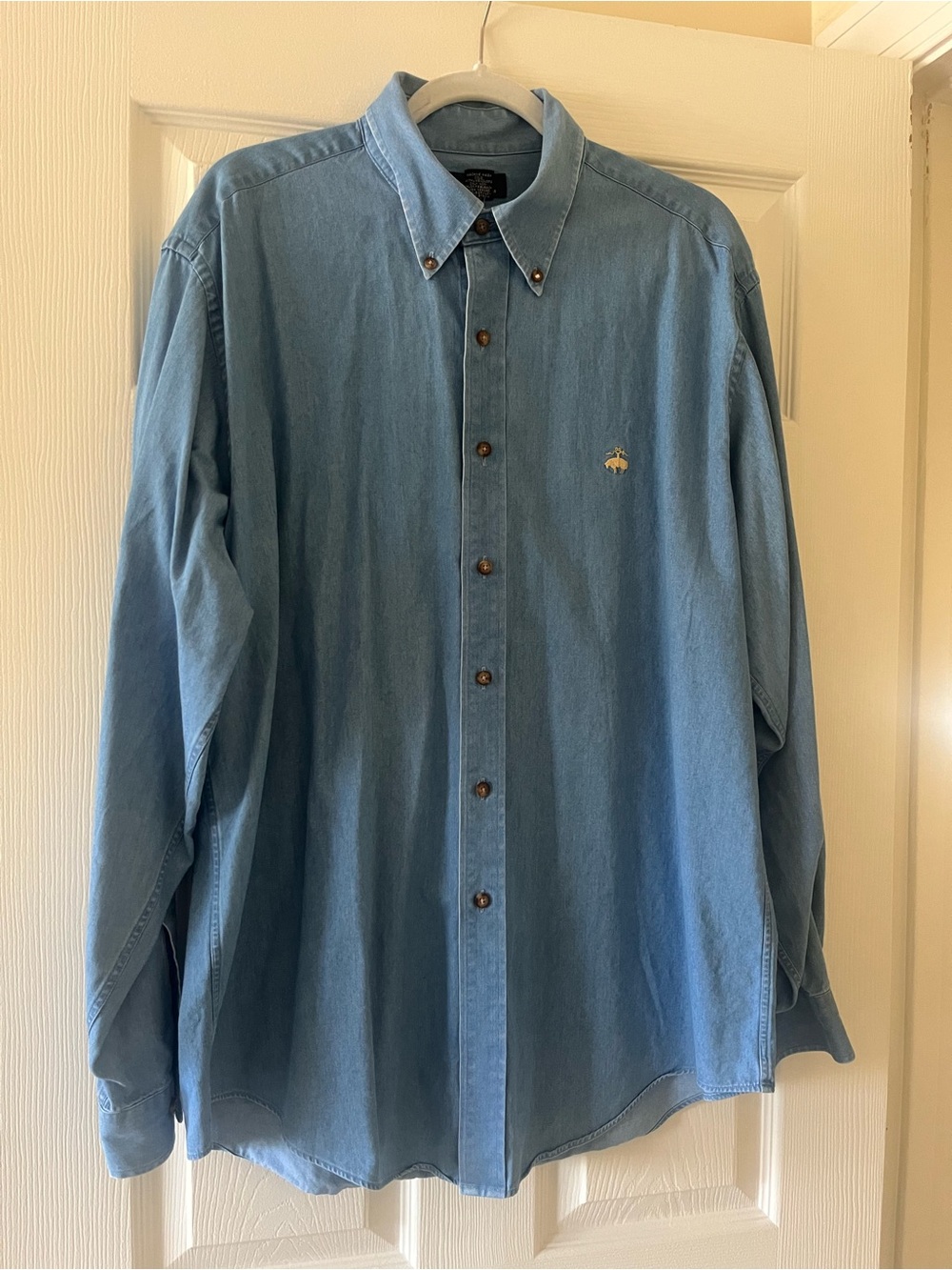 Brooks Brothers Blue Denim Button-down
